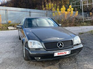 1995 Mercedes-Benz CL-Класс 600 I (C140), чёрный, 1590000 рублей, вид 2