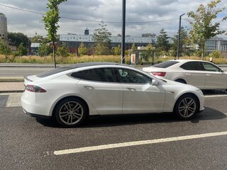 2014 Tesla Model S S85 I, белый, 2100000 рублей, вид 5