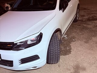 2014 Volkswagen Touareg II, белый, 2650000 рублей, вид 2