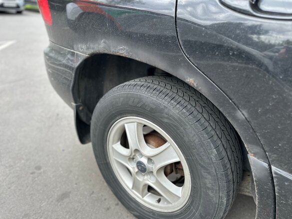 2004 Hyundai Santa Fe I, синий, 570000 рублей - вид 12