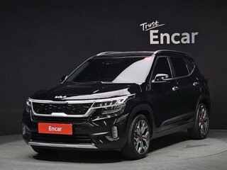 2022 Kia Seltos I, чёрный, 1550000 рублей, вид 2