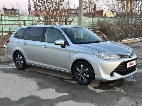 2017 Toyota Corolla Fielder XI (E160, E170) Рестайлинг 2, серебристый, 1280000 рублей - вид 6