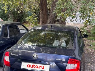 2014 Skoda Rapid I, синий, 500000 рублей, вид 4