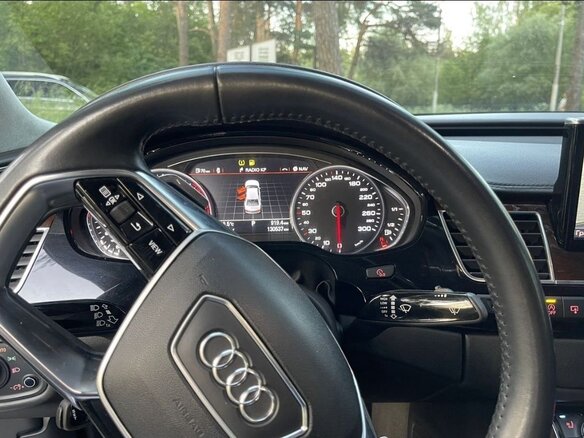 2014 Audi A8 Long III (D4) Рестайлинг, чёрный, 2150000 рублей - вид 14