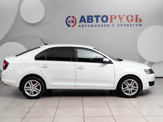 2018 Skoda Rapid I Рестайлинг, белый, 955000 рублей, вид 5