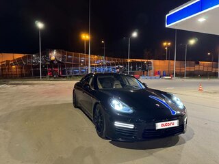 2014 Porsche Panamera Turbo Executive I Рестайлинг, чёрный, 3500000 рублей, вид 2