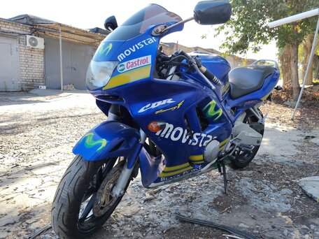 1998 Honda CBR 600F, синий, 300000 рублей, вид 2