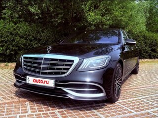 2017 Mercedes-Benz Maybach S-Класс 560 I (X222) Рестайлинг, чёрный, 4500000 рублей, вид 4