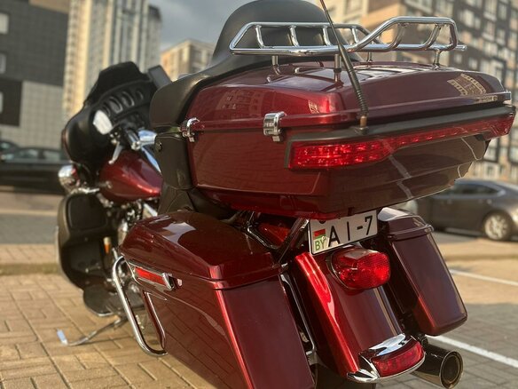 2015 Harley-Davidson Electra Glide, красный, 1180177 рублей - вид 22