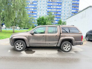 2012 Volkswagen Amarok I, коричневый, 1050000 рублей, вид 4