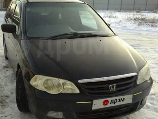 2001 Honda Odyssey II Рестайлинг, чёрный, 375000 рублей, вид 1