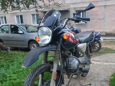 2024 Bajaj Boxer BM 125, чёрный, 120000 рублей, вид 2
