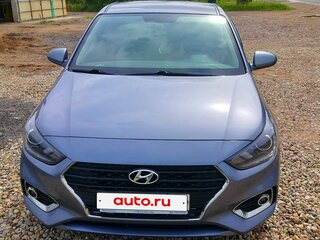 2019 Hyundai Solaris II, серебристый, 1460000 рублей, вид 3