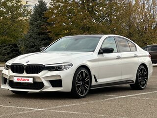2017 BMW 5 серии 520d VII (G30/G31/G38), белый, 3100000 рублей, вид 2
