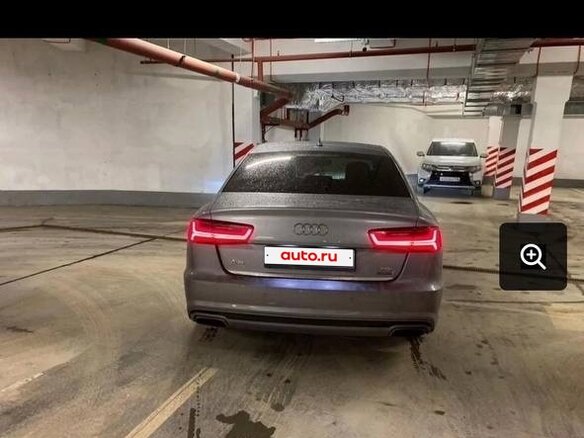 2015 Audi A6 IV (C7) Рестайлинг, серый, 2600000 рублей - вид 16