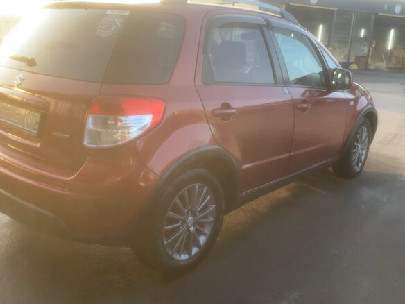 2007 Suzuki SX4 I (Classic), красный, 620000 рублей - вид 6
