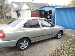 2008 Hyundai Accent ТагАЗ II, бежевый, 450000 рублей, вид 2
