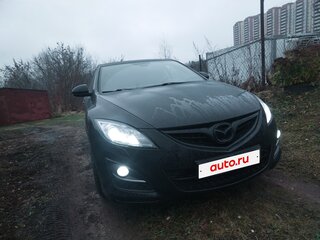2011 Mazda 6 II (GH) Рестайлинг, чёрный, 820000 рублей, вид 4