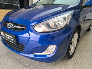 2013 Hyundai Solaris I, синий, 870000 рублей, вид 5