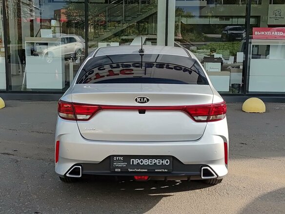 2021 Kia Rio IV Рестайлинг, серый - вид 5