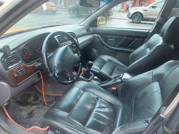 1998 Subaru Legacy III, золотистый, 990000 рублей - вид 6