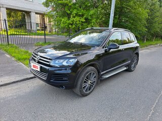2011 Volkswagen Touareg II, чёрный, 2150000 рублей, вид 1