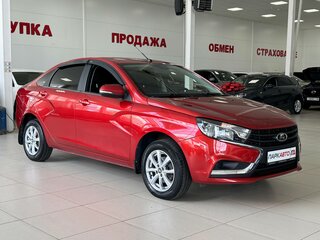 2021 Lada (ВАЗ) Vesta I, красный, 1075000 рублей, вид 3