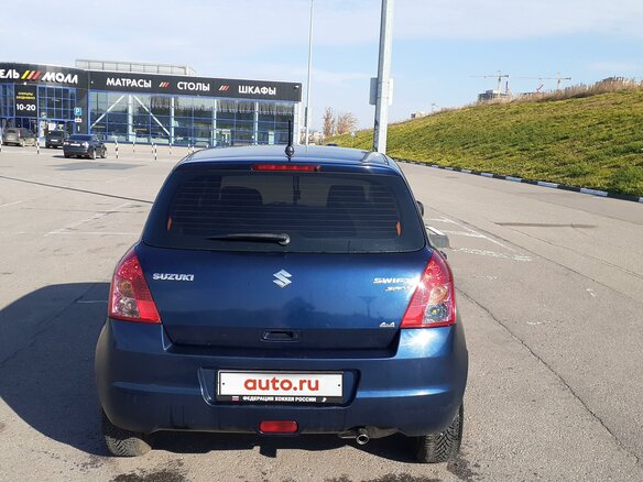 2007 Suzuki Swift III, синий - вид 5