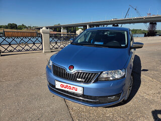 2015 Skoda Rapid I, голубой, 1190000 рублей, вид 1