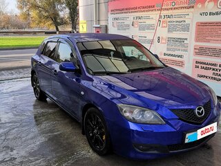 2006 Mazda 3 I (BK) Рестайлинг, синий, 650000 рублей, вид 3