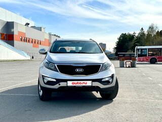 2014 Kia Sportage III Рестайлинг, серебристый, 990000 рублей, вид 3