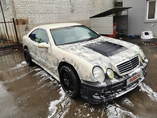 1999 Mercedes-Benz CLK-Класс 200 I (W208) Рестайлинг, синий, 450000 рублей, вид 4