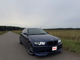 2002 BMW 3 серии 320i IV (E46) Рестайлинг, синий, 1530000 рублей, вид 5