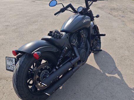 2023 Indian Scout Sixty, чёрный, 1470000 рублей, вид 2