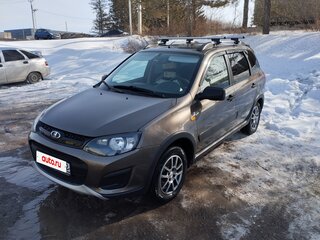 2017 Lada (ВАЗ) Kalina II, коричневый, 670000 рублей, вид 1