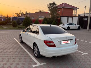 2011 Mercedes-Benz C-Класс 180 BlueEFFICIENCY III (W204) Рестайлинг, белый, 1399999 рублей, вид 4