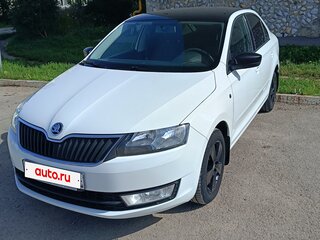 2016 Skoda Rapid I, белый, 950000 рублей, вид 4