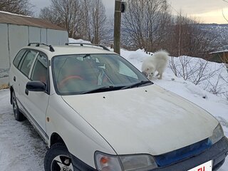 2001 Toyota Caldina I Рестайлинг, белый, 375000 рублей, вид 1