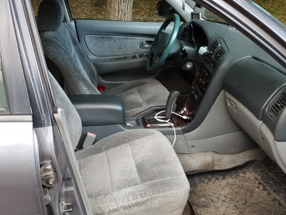 1997 Mitsubishi Galant VII, серый, 180000 рублей - вид 5