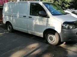 2010 Volkswagen Transporter T5 Рестайлинг, белый, 1100000 рублей - вид 1