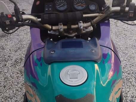 1994 Honda XRV 750 Africa Twin, зелёный, 500000 рублей, вид 5