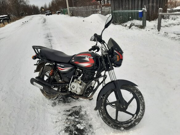 2021 Bajaj Boxer BM 150, чёрный, 110000 рублей - вид 5