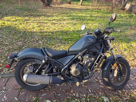 2022 Honda CMX 500 Rebel, серый, 500000 рублей, вид 1