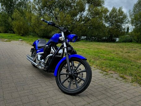 2019 Honda VT 1300CX Fury, синий, 1000000 рублей, вид 2