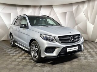 2017 Mercedes-Benz GLE 400 9G-Tronic I (W166), серебристый, 4016000 рублей, вид 3