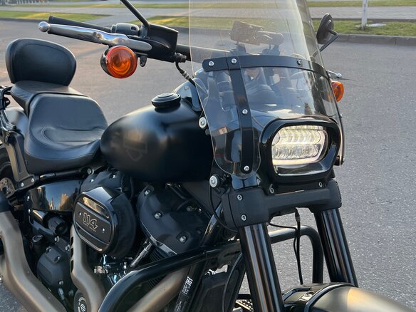 2020 Harley-Davidson Fat Bob, чёрный, 1800000 рублей - вид 4