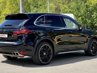 2011 Porsche Cayenne S Hybrid II (958), чёрный, 3300000 рублей, вид 3