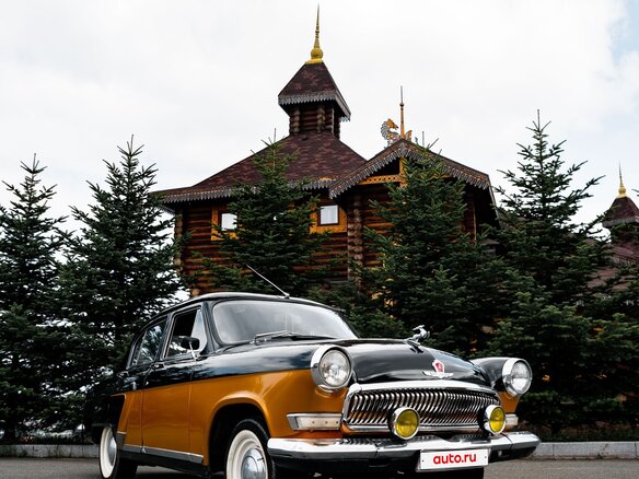 1959 ГАЗ 21 «Волга» 21В, чёрный, 3500000 рублей