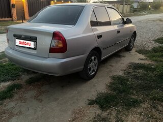 2011 Hyundai Accent ТагАЗ II, серебристый, 520000 рублей, вид 3