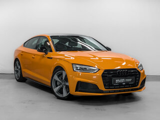 2019 Audi A5 II (F5), оранжевый, 3150000 рублей, вид 4